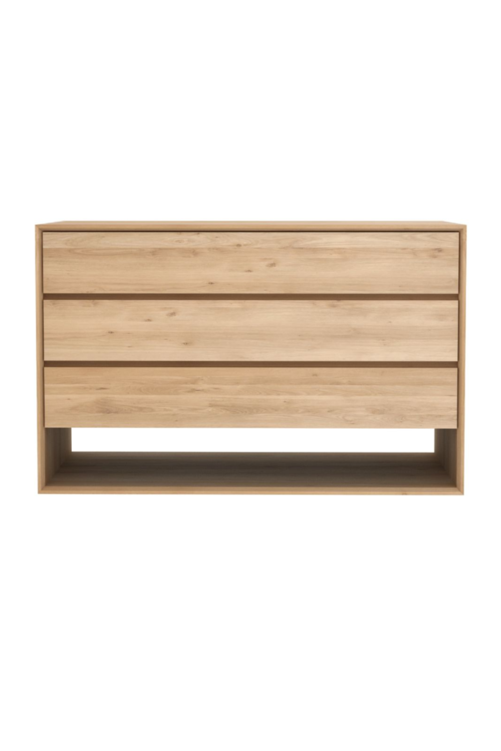 Image of 3-Drawer Oak Dresser | Ethnicraft Nordic