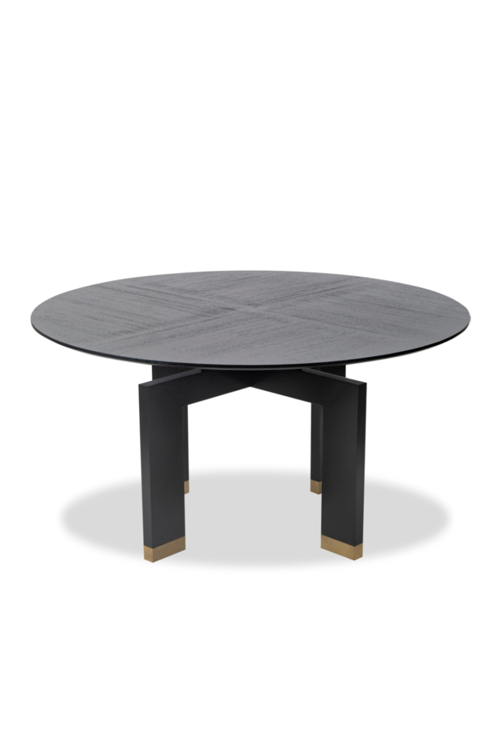 Large Black Oak Dining Table Liang &amp; Eimil Ponte Liang &amp; Eimil - OROA