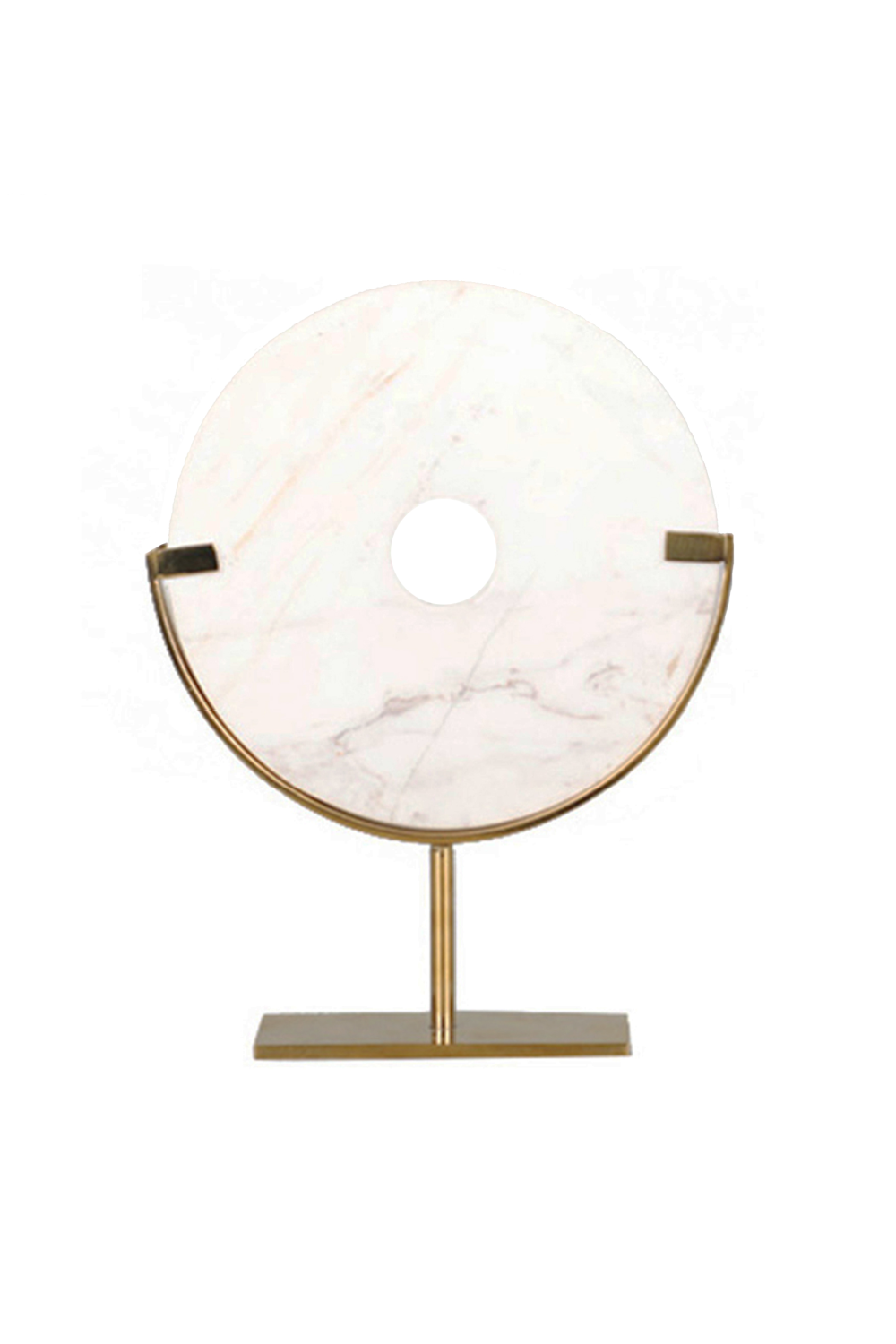 Round White Marble Sculpture Liang &amp; Eimil Marble Liang &amp; Eimil - OROA