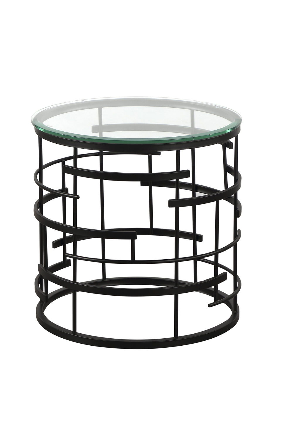Black Round Side Table Liang &amp; Eimil Viena Liang &amp; Eimil - OROA