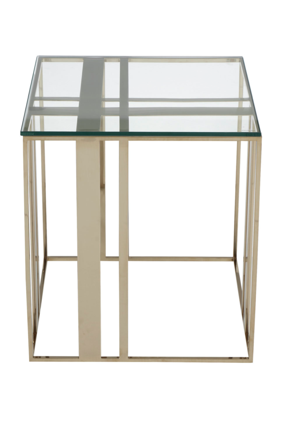 Brass Square Side Table Liang &amp; Eimil Lafayette Liang &amp; Eimil - OROA