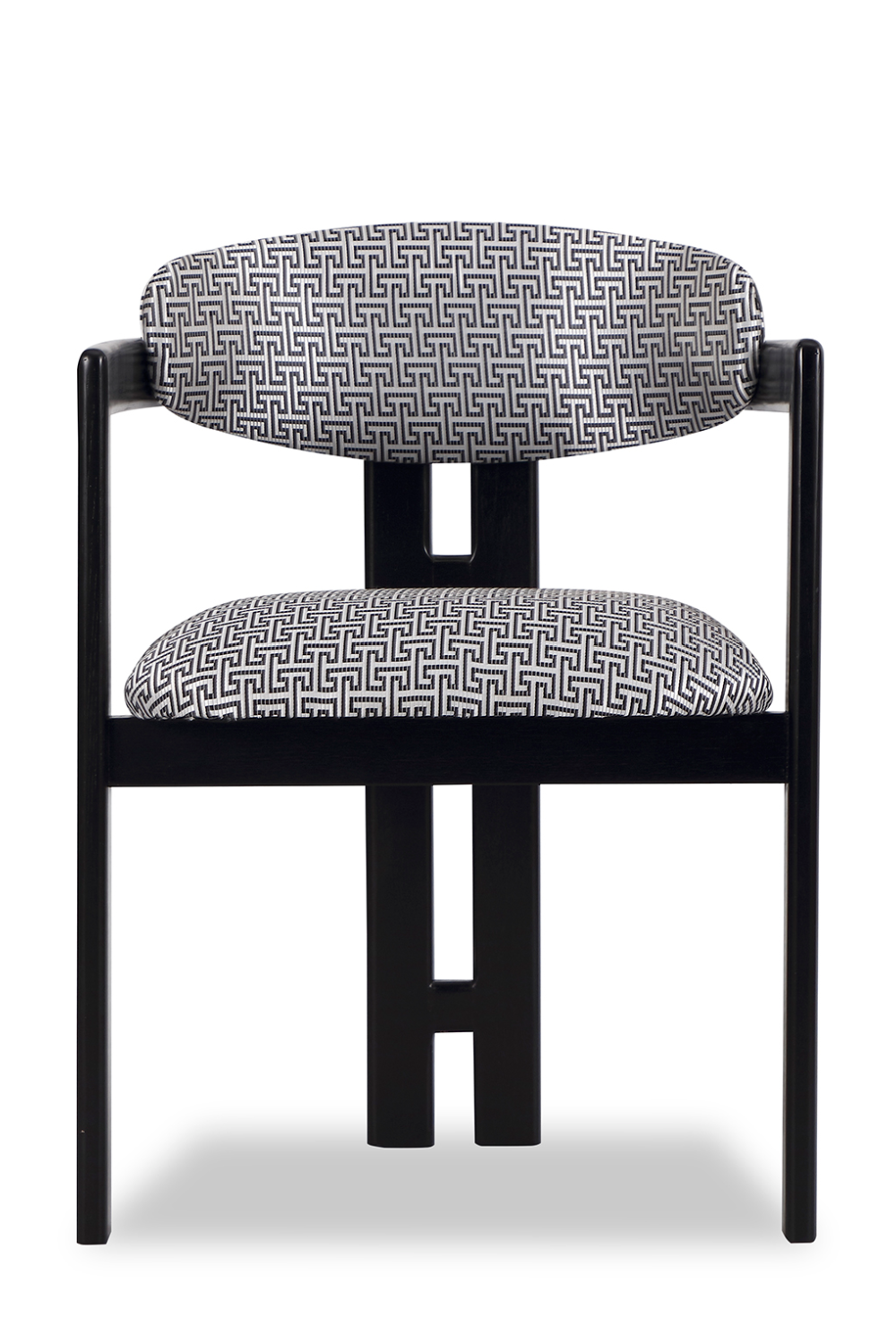 Black Geometric Dining Chair Liang &amp; Eimil Neo Liang &amp; Eimil - OROA