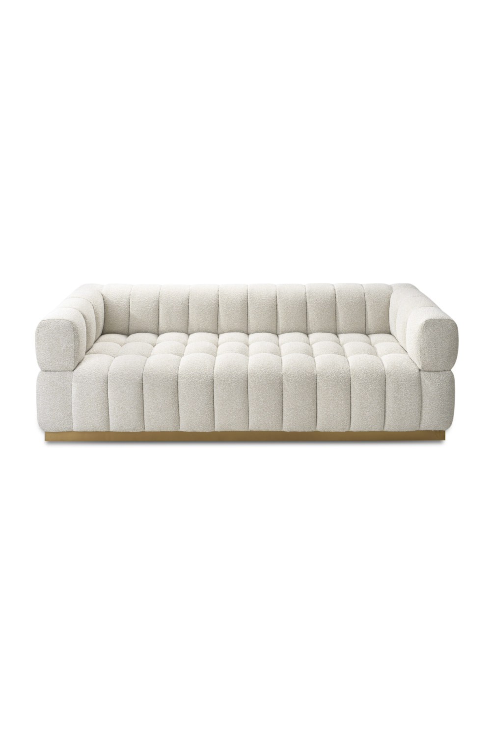 Image of White Bouclé Sofa | Liang & Eimil Marat