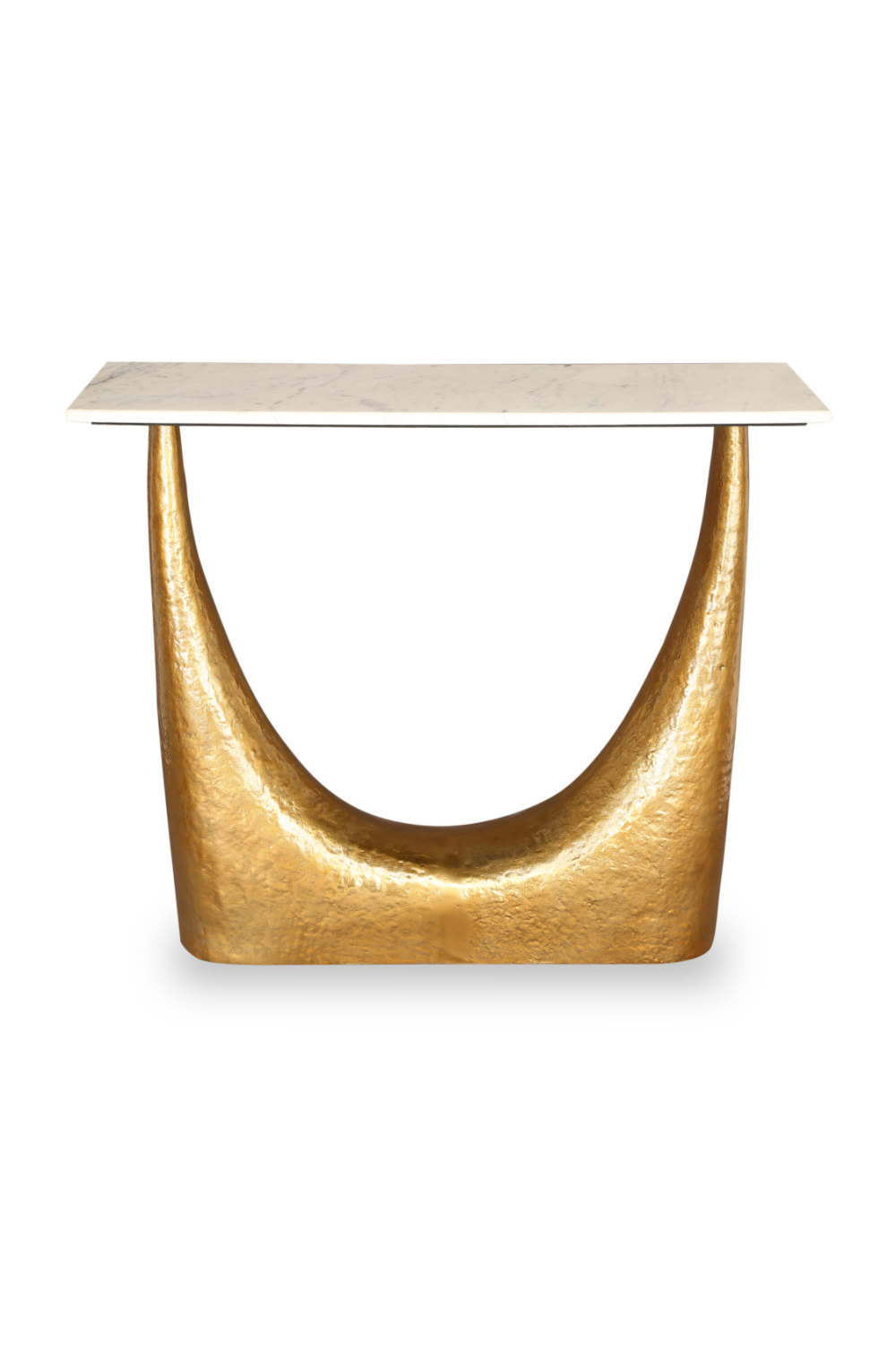 Gold Base Marble Console Table Liang &amp; Eimil Yves Liang &amp; Eimil - OROA