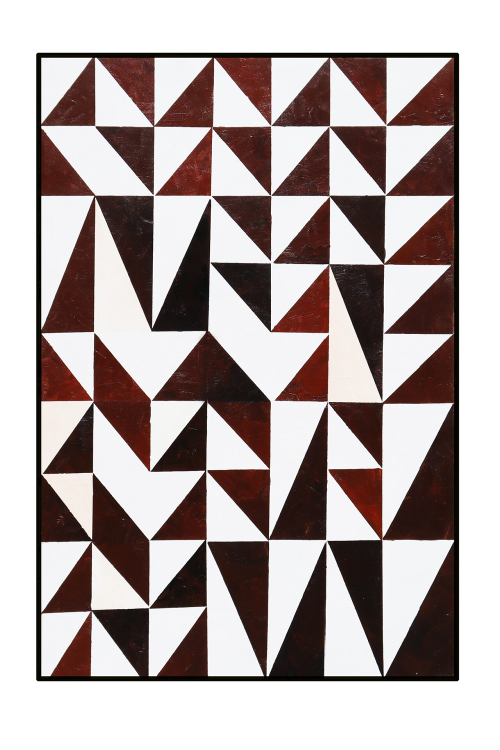 Geometrical Abstract Artwork Liang &amp; Eimil Triangles Liang &amp; Eimil - OROA