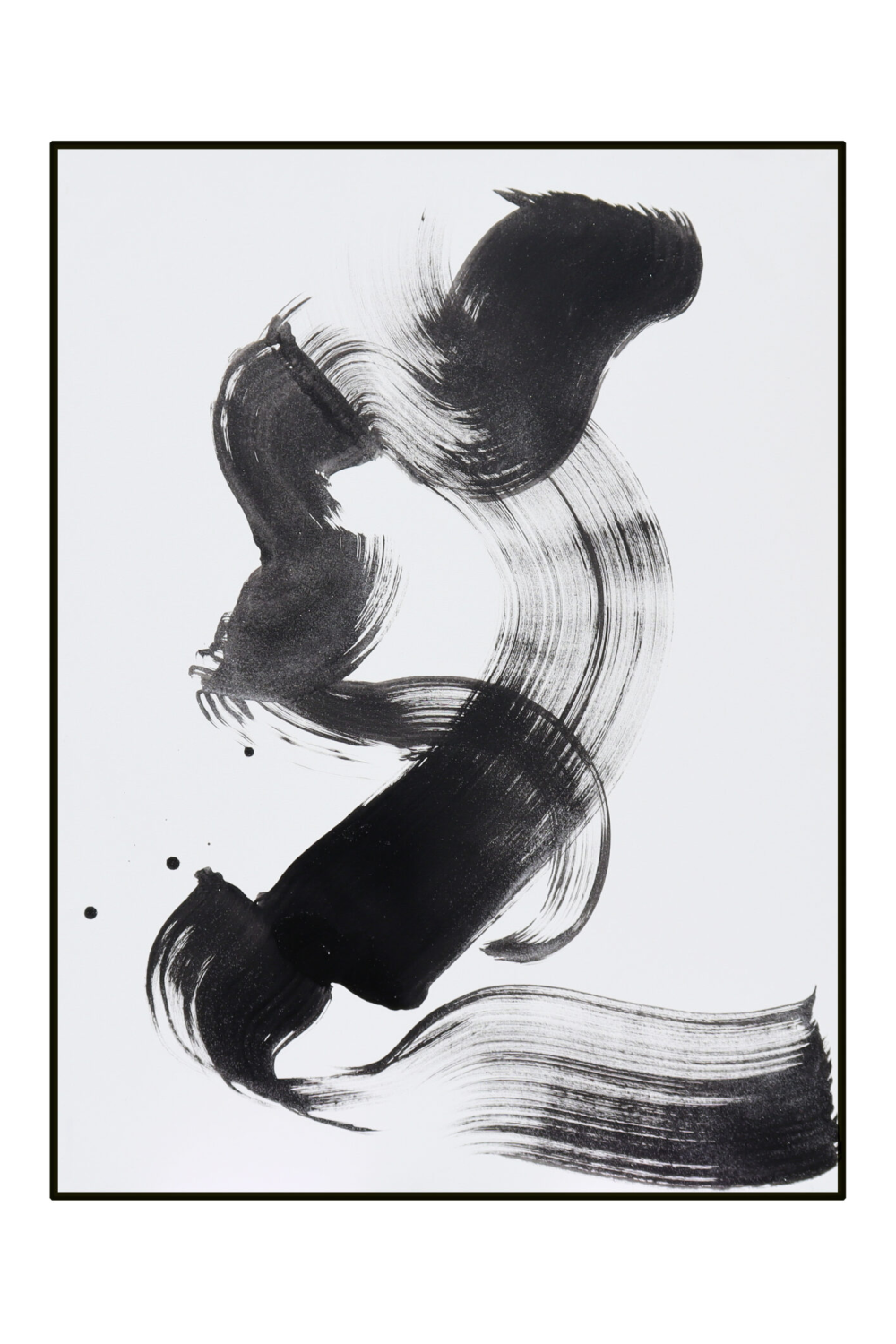 Black Abstract Artwork Liang &amp; Eimil Elegy Liang &amp; Eimil - OROA