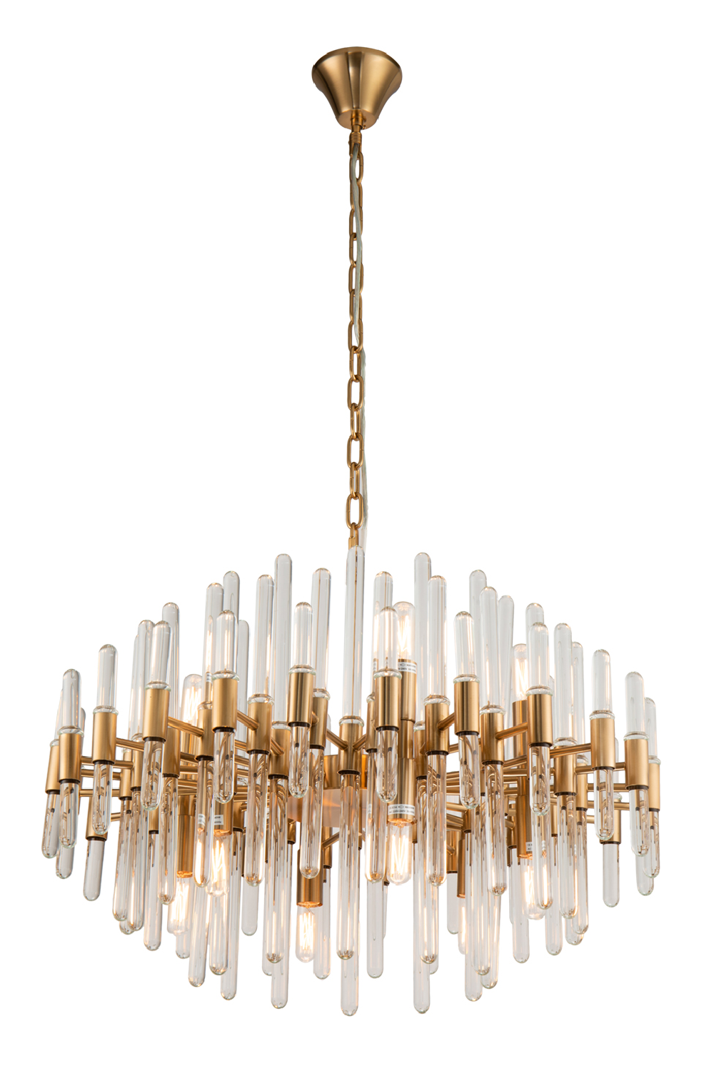 Image of Tubular Glass Modern Ceiling Lamp | Liang & Eimil Durham