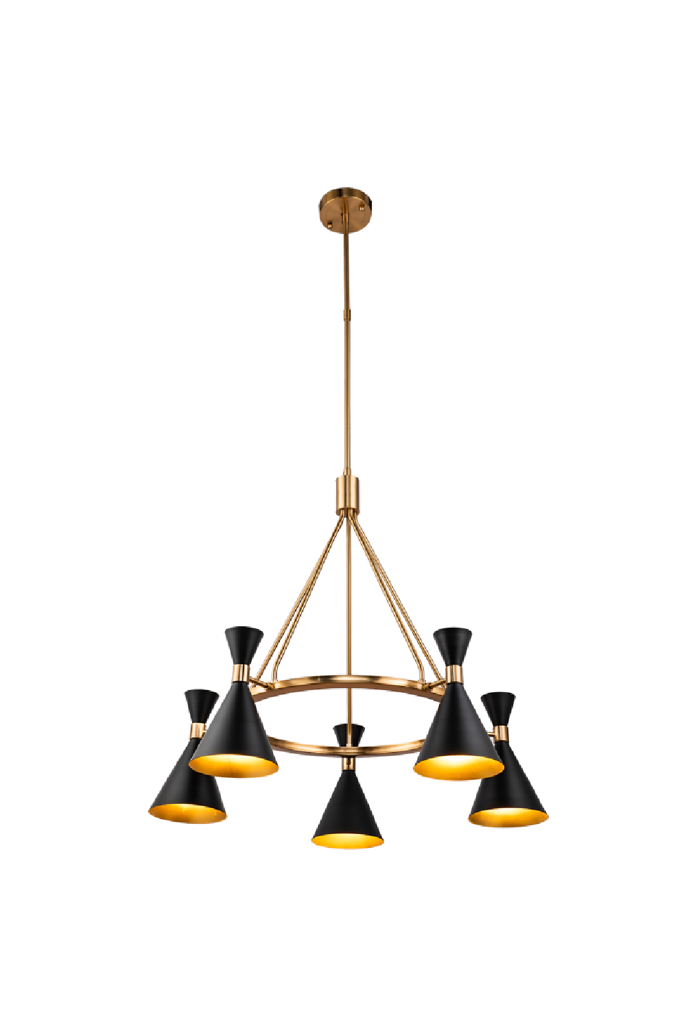 Image of Black Brass Chandelier | Liang & Eimil Kensington