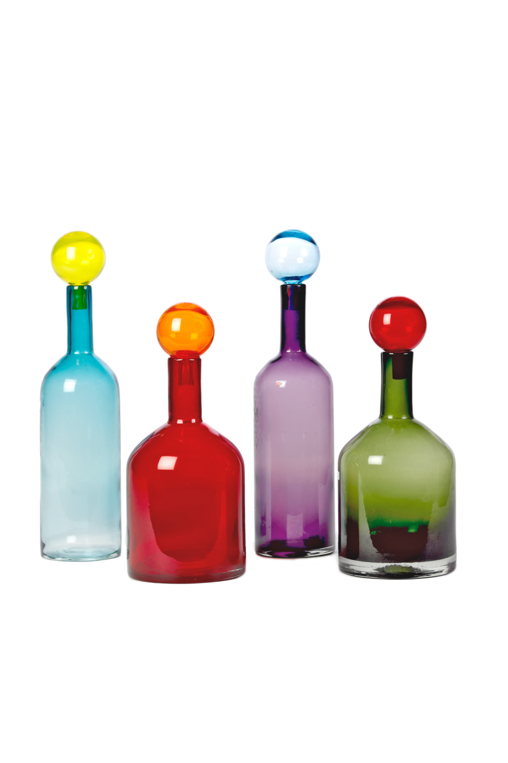 Image of Multi-Colored Decorative Glass L | Pols Potten Bubbles and Bottles