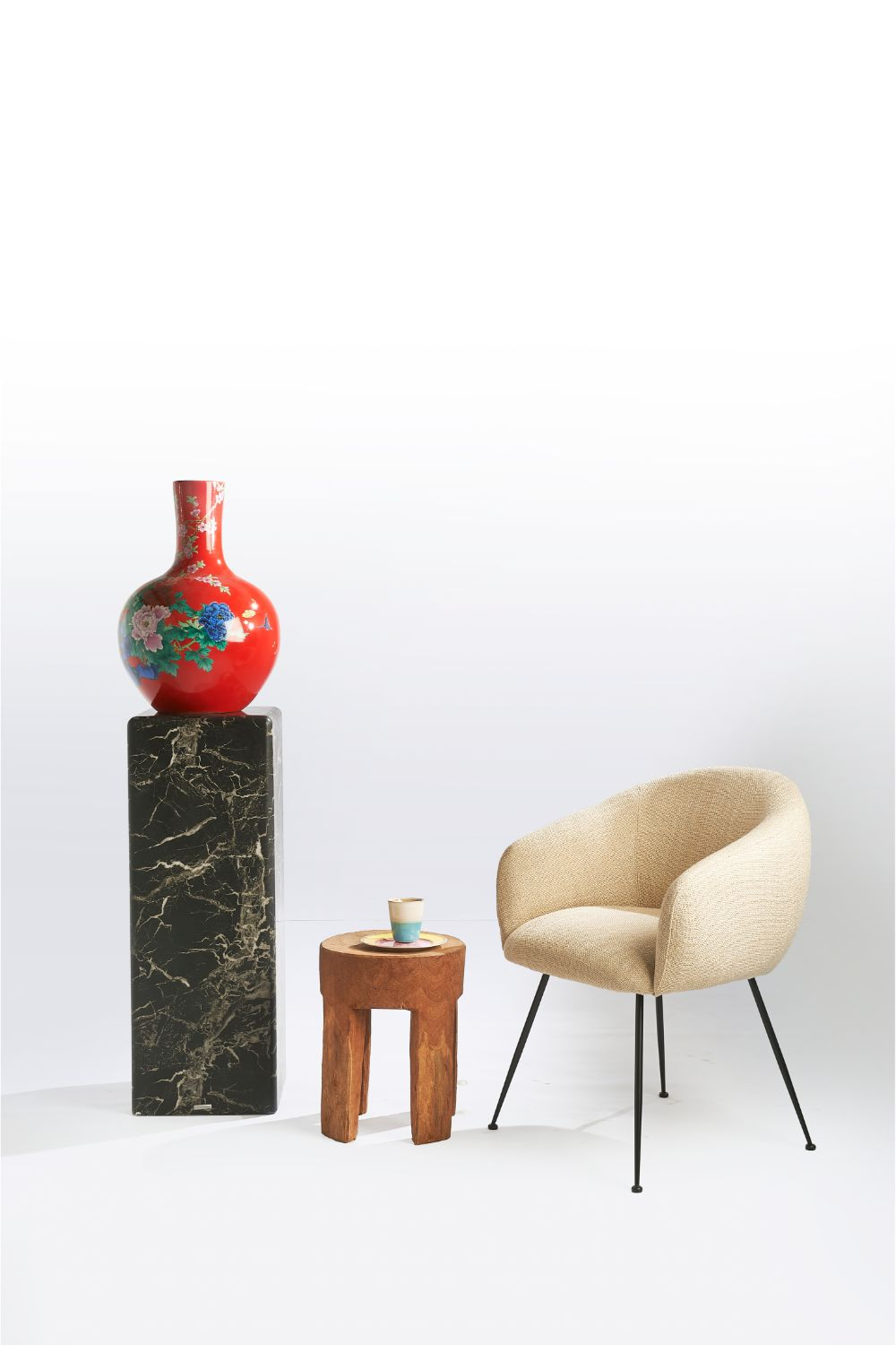 Ramen wassen aan de andere kant, Cilia Handpainted Ball Body Vase | Pols Potten | Dutch Furniture