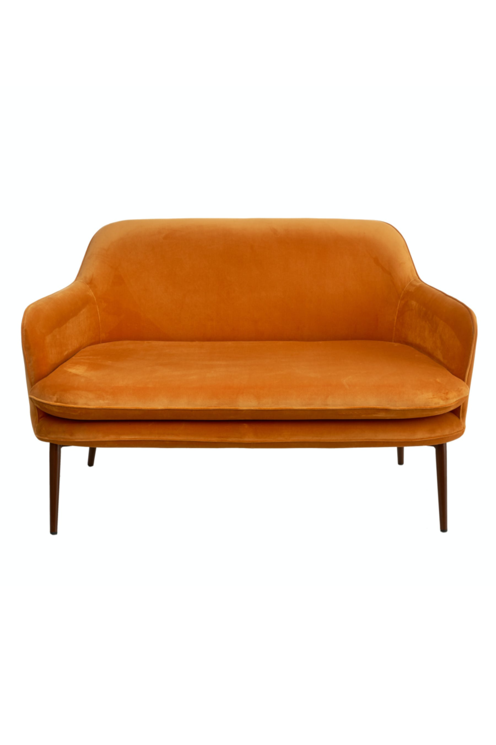 Orange Velvet Sofa | Pols Potten Charmy