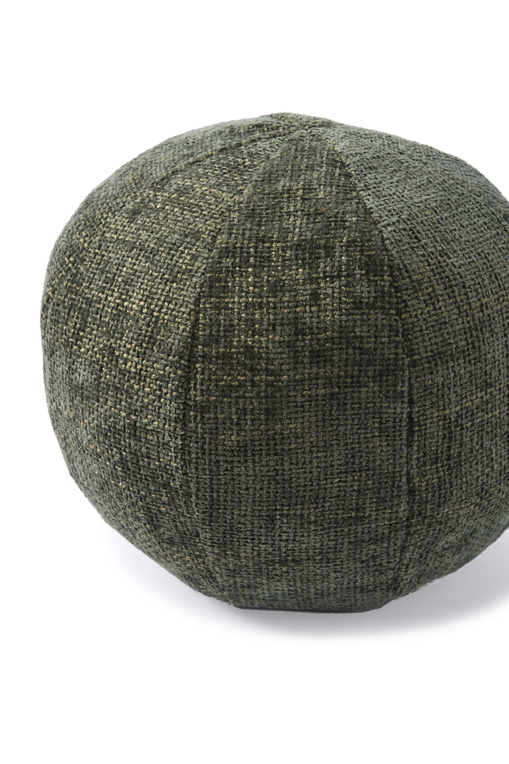 Spherical Modern Cushion L Pols Potten Ball Dark Green Pols Potten - OROA