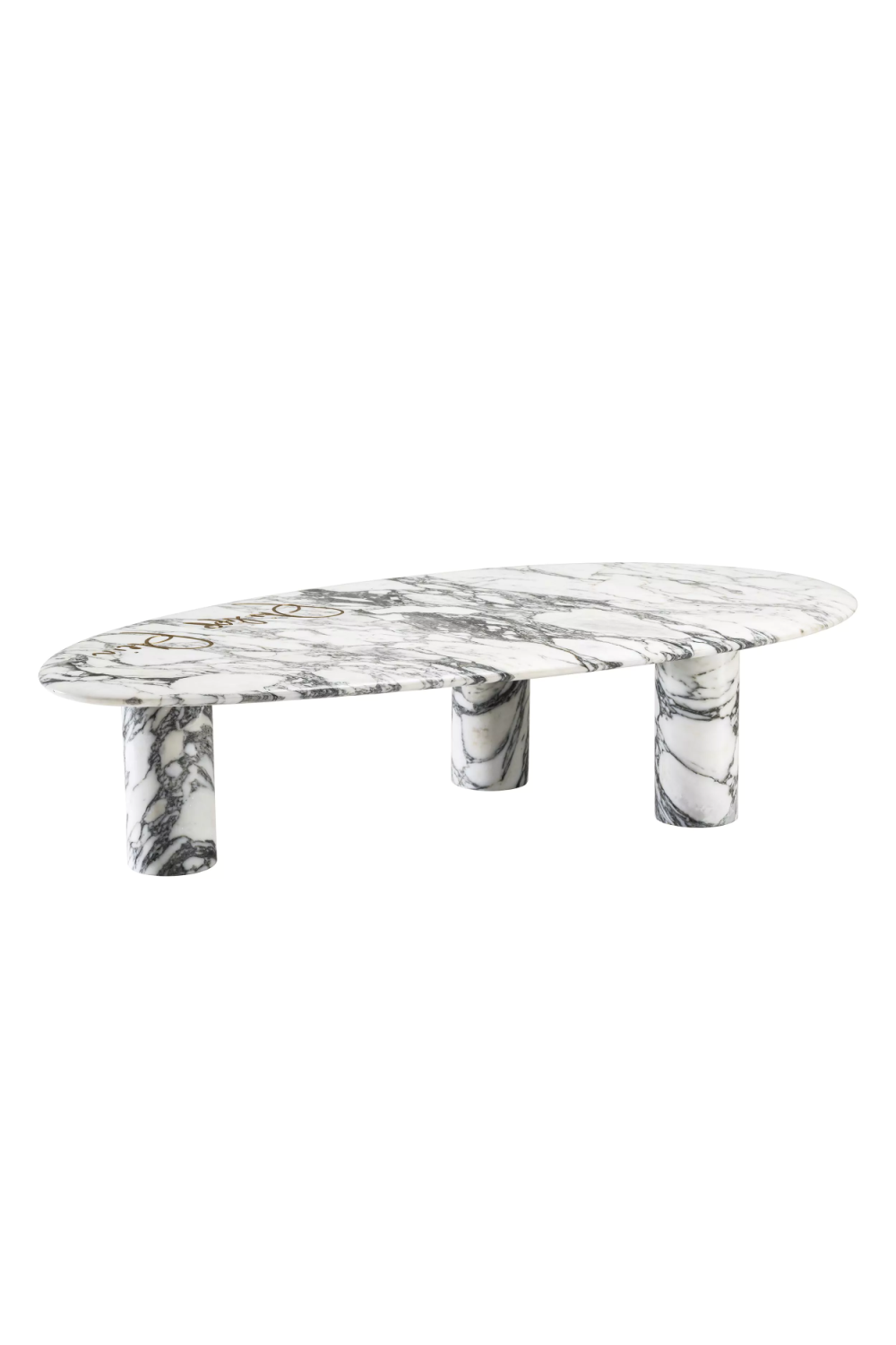 marble top round center table