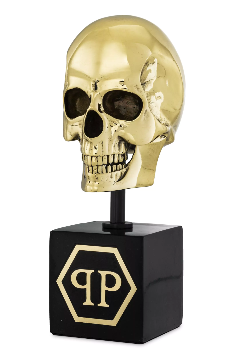 Gold Modern Deco Object S Philipp Plein Skull Philipp Plein Home Collection - OROA