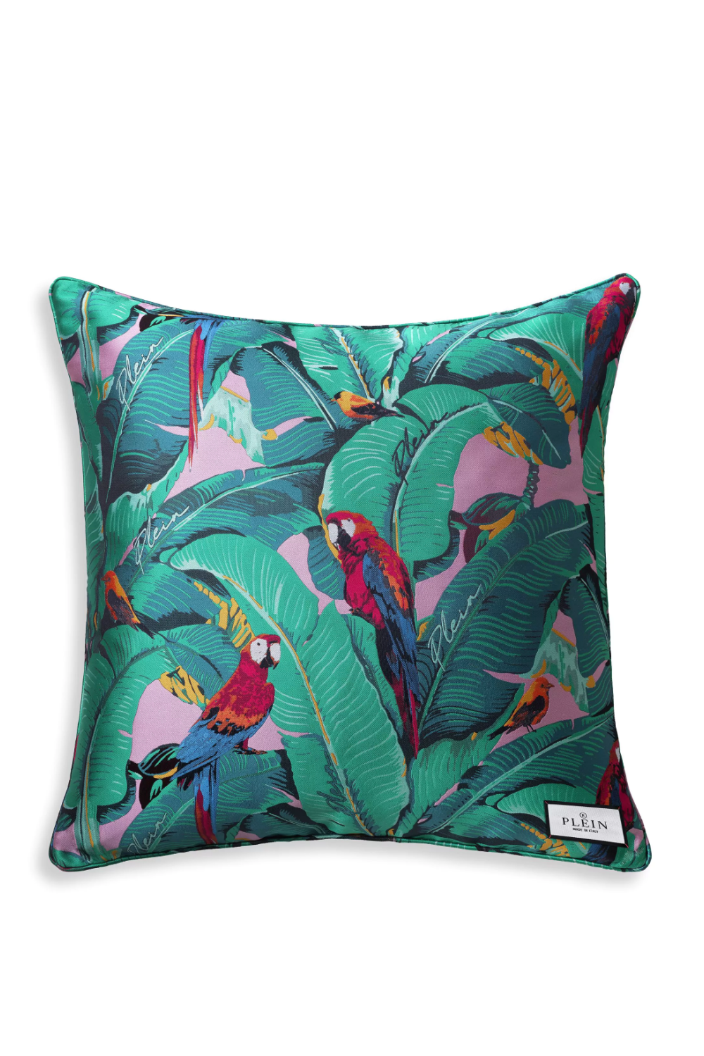 Wildlife Design Jacquard Cushion S Philipp Plein Parrot Philipp Plein Home Collection - OROA