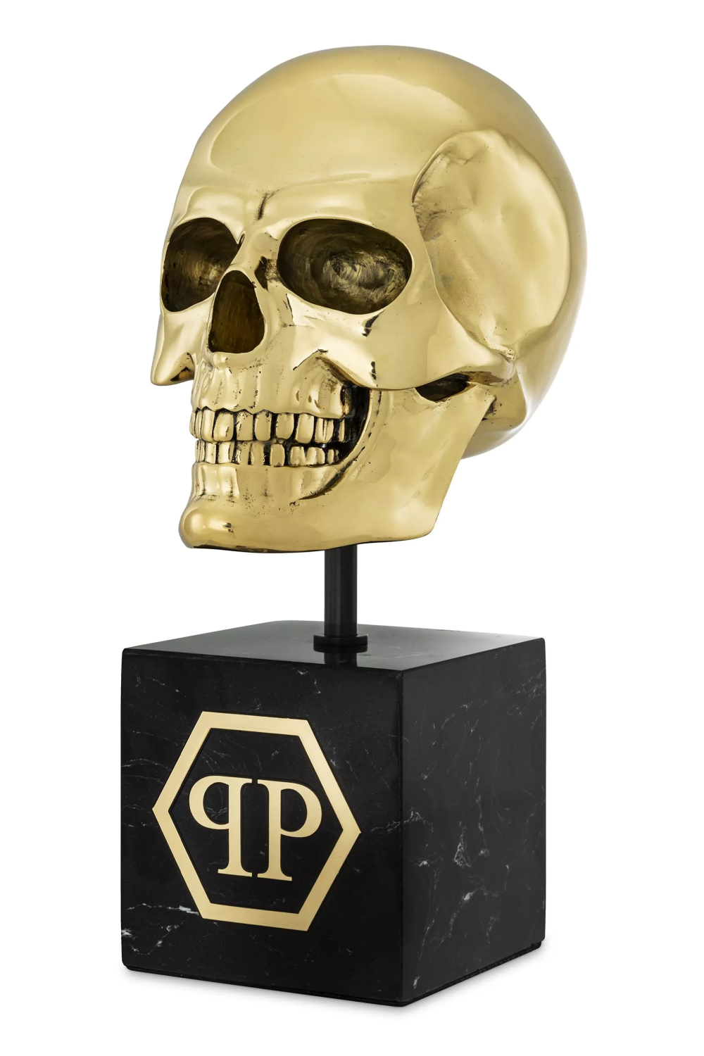 Gold Modern Deco Object L Philipp Plein Skull Philipp Plein Home Collection - OROA