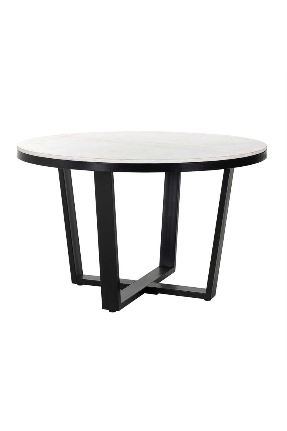 Round White Marble Dining Table OROA Lexington OROA - OROA