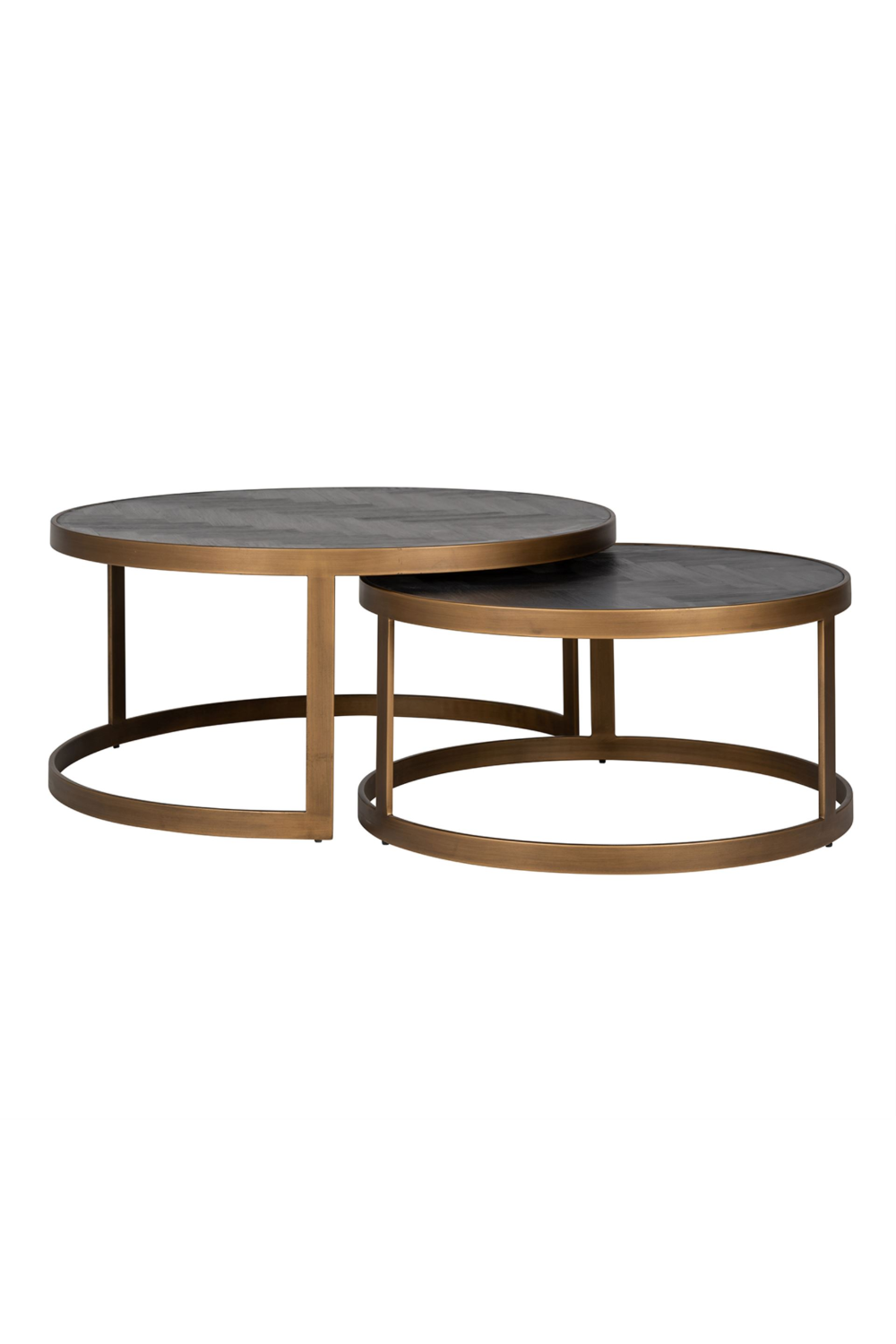 Black Oak Nested Coffee Tables (2) OROA Blackbone OROA - OROA