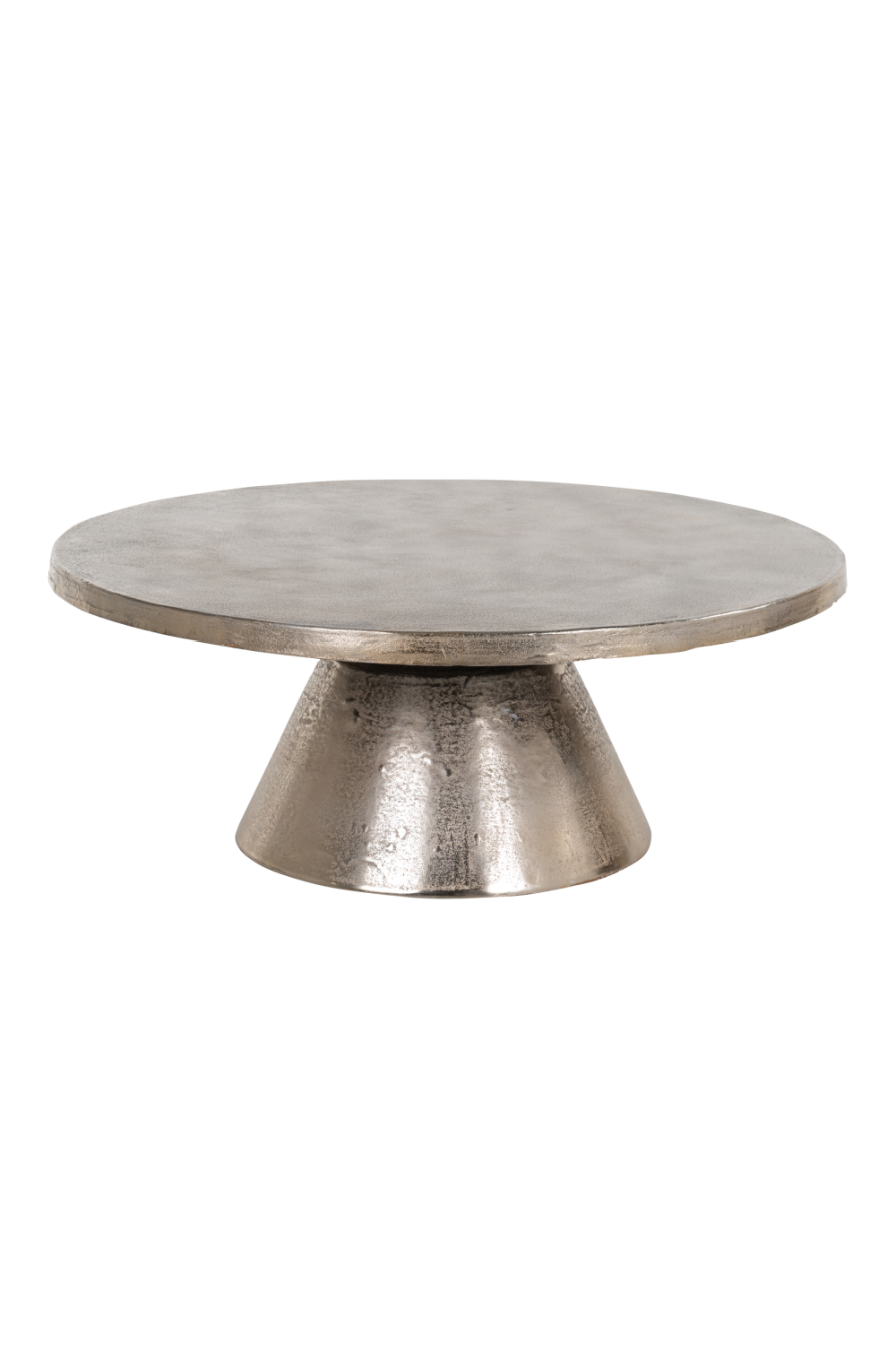 Aluminum Pedestal Coffee Table OROA Caldox OROA - OROA