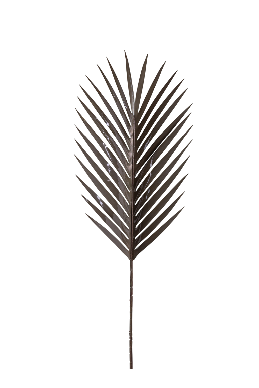 Decorative Taupe Leaf Set (8) OROA Palm OROA - OROA