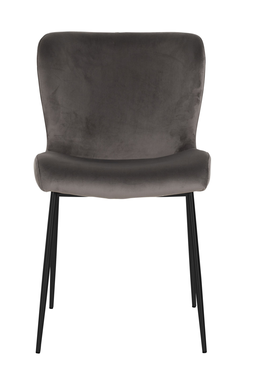 Stone Velvet Black Leg Dining Chair OROA Darby OROA - OROA