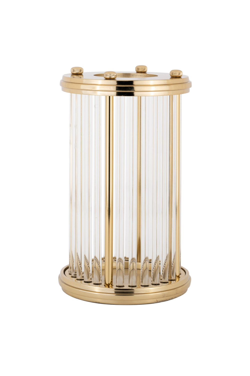 Gold Aluminum Glass Lantern M OROA Earlson OROA - OROA