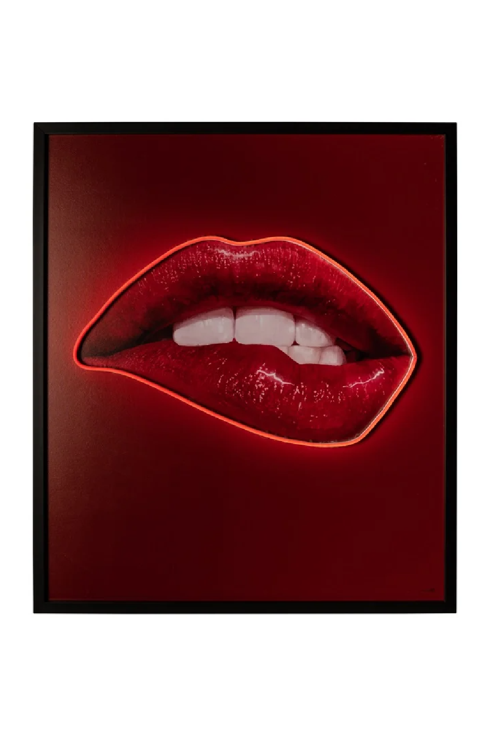 Image of Red Contemporary Wall Art | OROA Lips