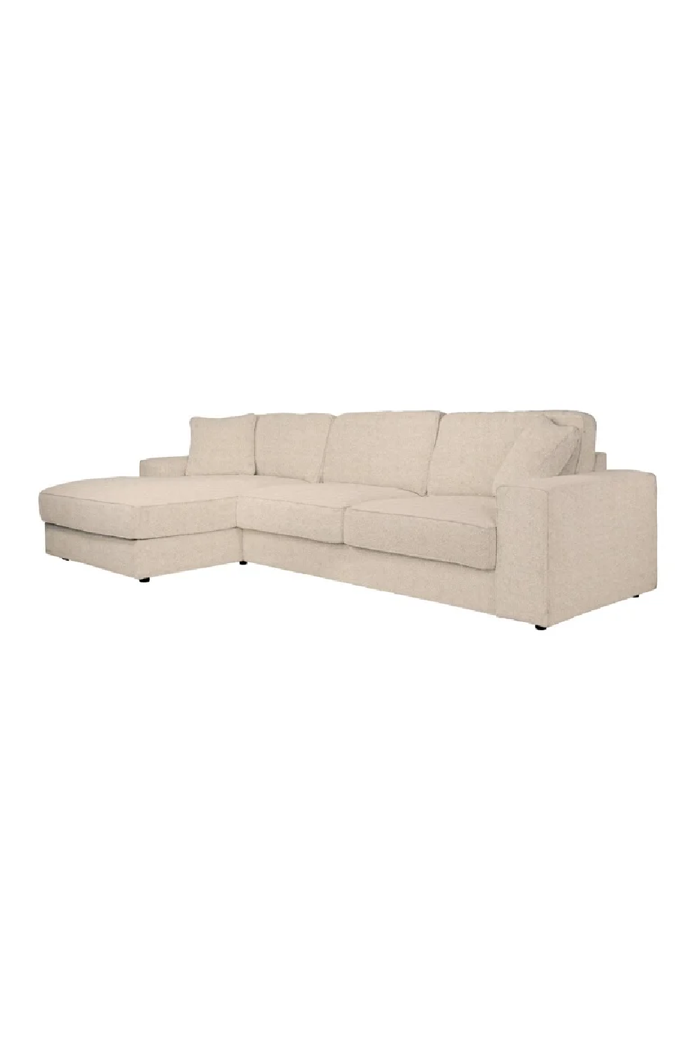 Image of Beige Minimalist Sofa Set | OROA Santos