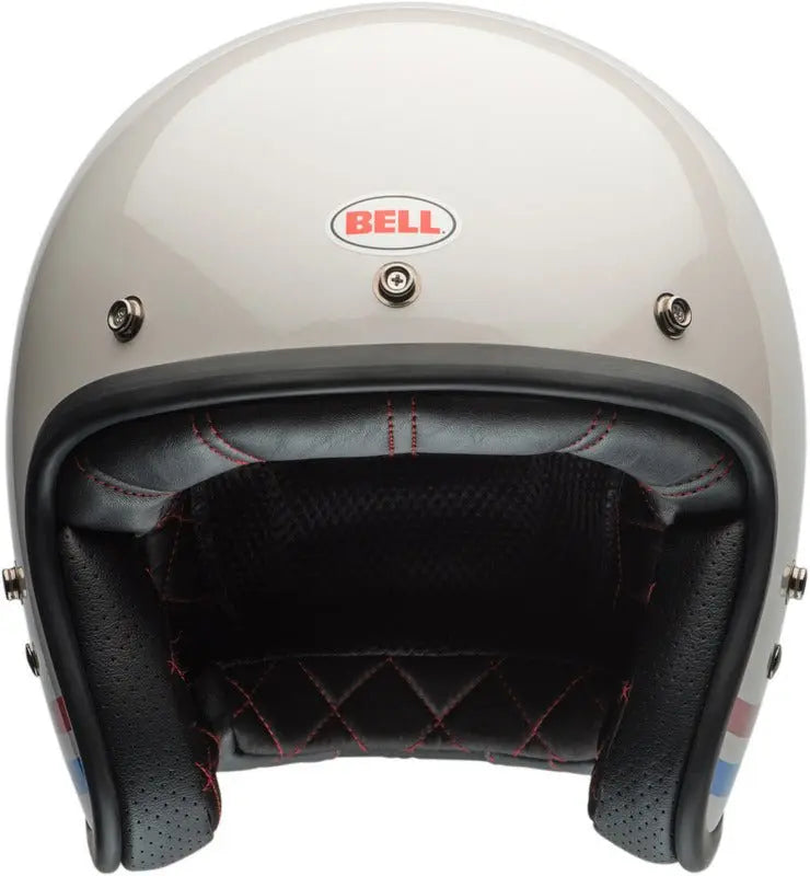 violist genezen manager BELL Custom 500 DLX-helm | Strepen Parelwit – Falan Parts