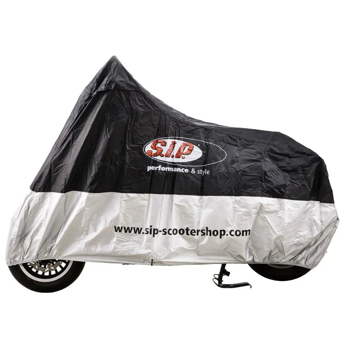 Cover SIP Outdoor "Scooter" | size M-L 2050x840x1210 mm black/silver – Falan