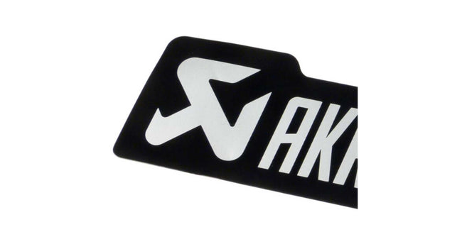 Autocollant sticker AKRAPOVIC 100% d'origine