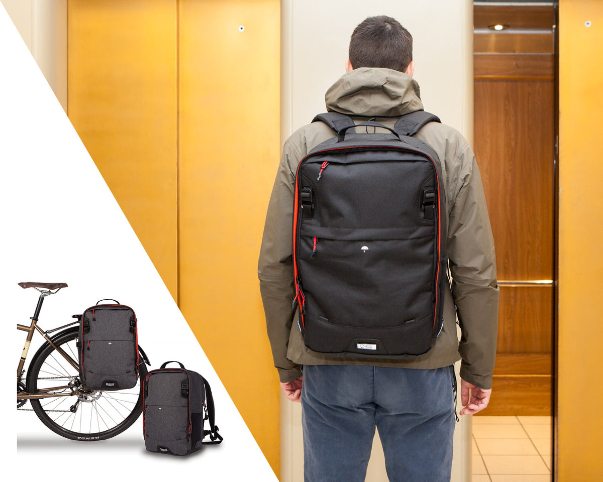 two wheel gear backpack