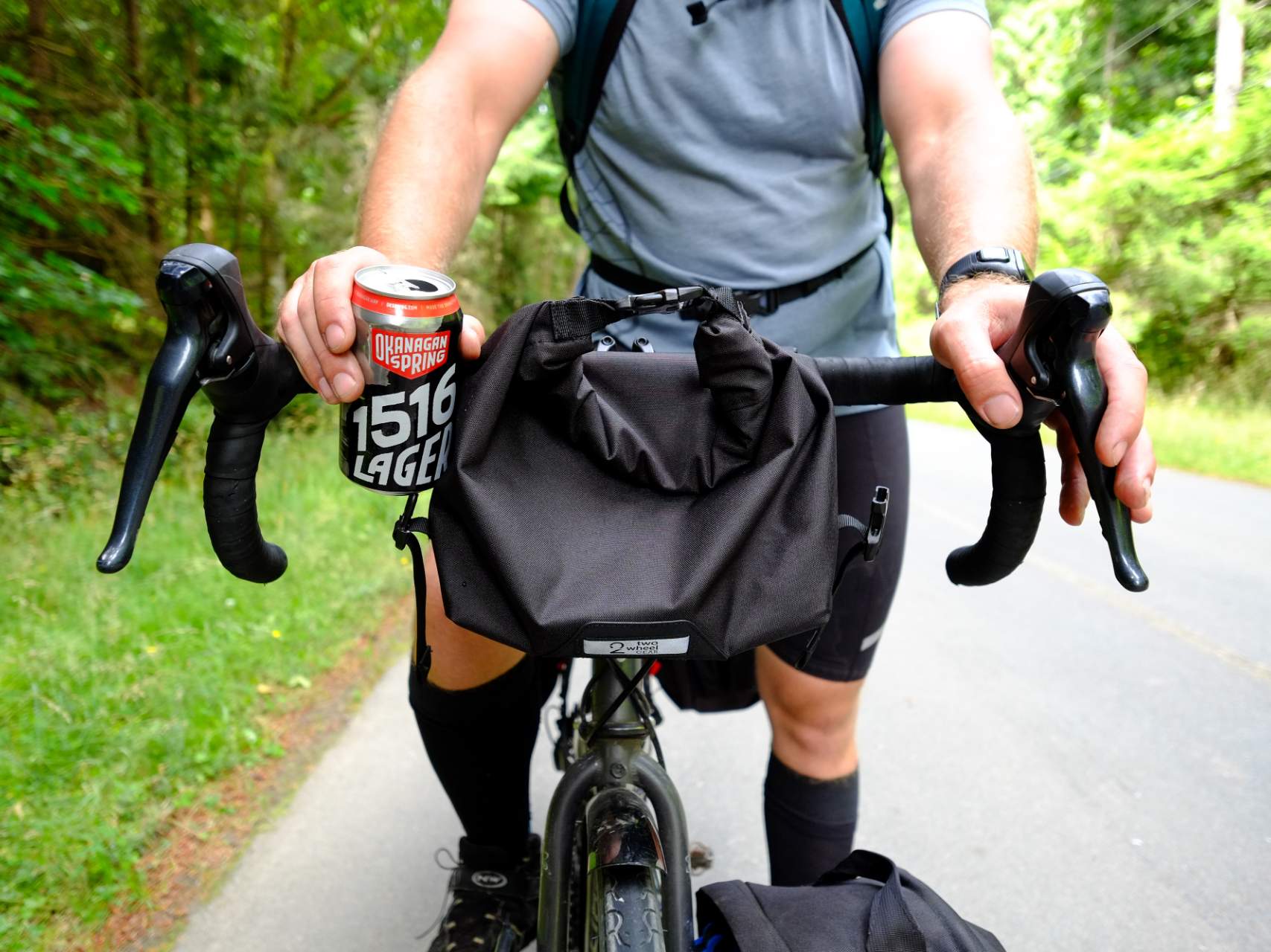 two wheel gear mini messenger handlebar bag