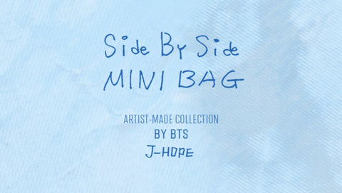 BTS ARTIST-MADE COLLECTION BY BTS [J-HOPE] SIDE BY SIDE MINI BAG