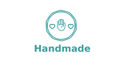 Logo saying "Handmade"