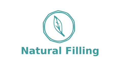 Logo saying "Natural Filling"