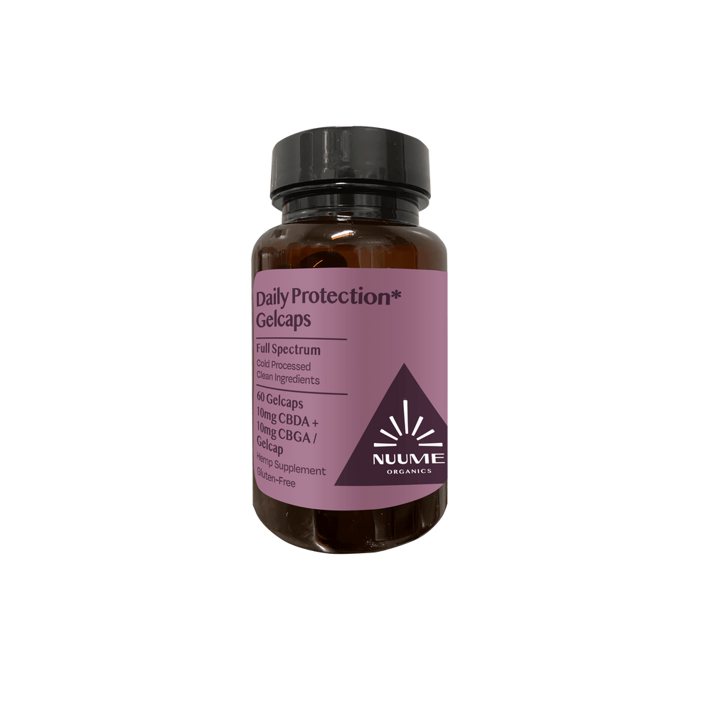 Nuume Organics CBN + CBD Softgels - 60 count bottle.