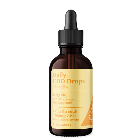 Organic Hemp CBD Drops by NuuMe Organics