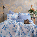 Mothering Sunday Blue Flower Blossoms Floral Duvet Cover Set Mothers Day Gift