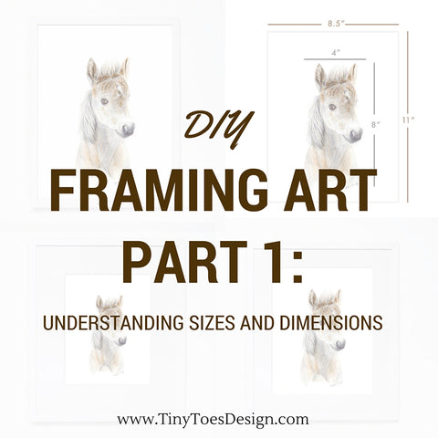 DIY Framing Art