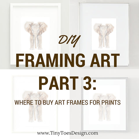 Framing - Places to purchase frames