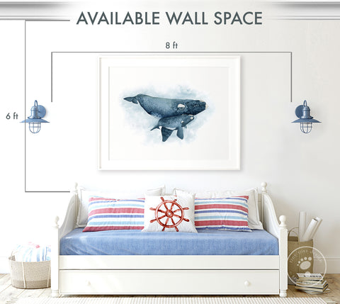 Available Wall Space for Nursery Art