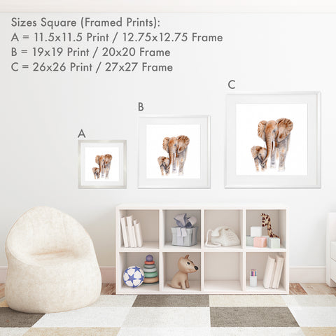 Square Framed Prints