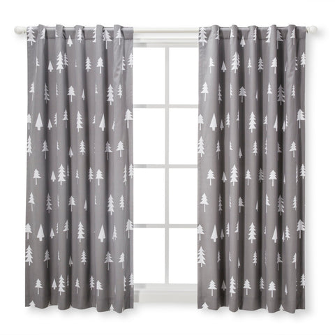 Target Gray Island Blackout Curtains