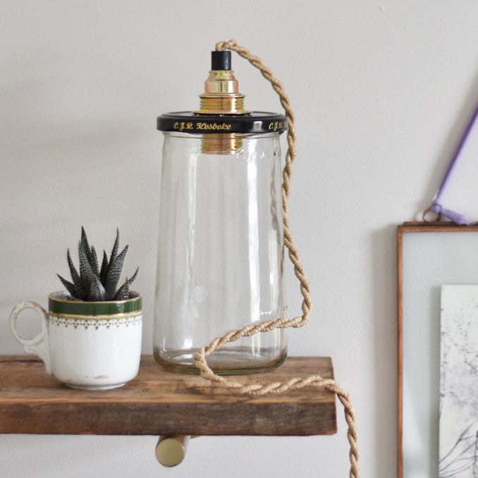 pickle jar lamp