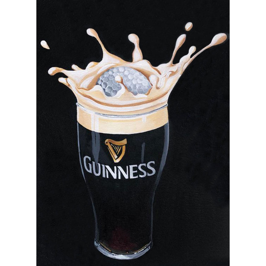 Stout Guinness Glass Art Art Board Print for Sale by woollymm