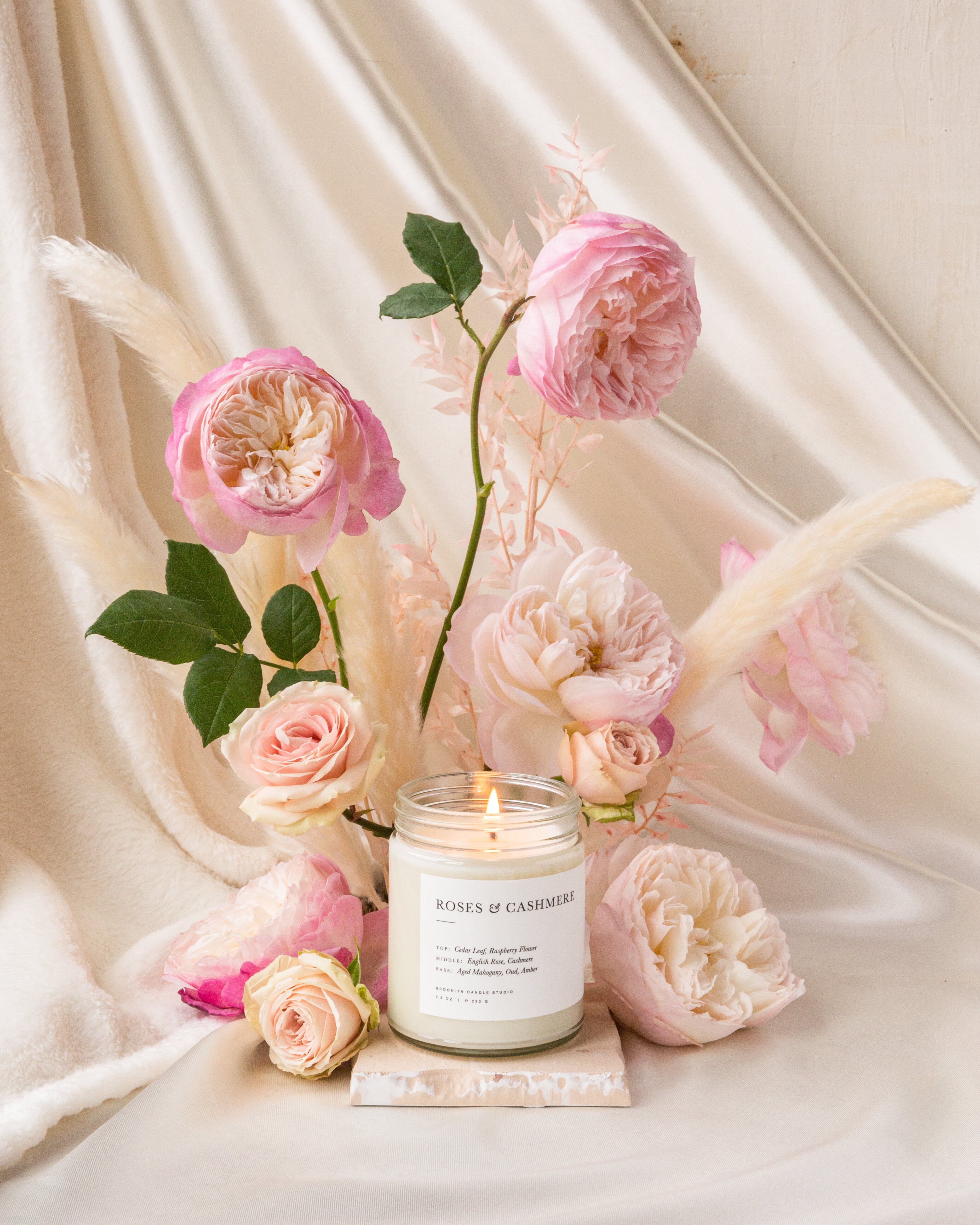 Limited Edition Roses & Cashmere Candle