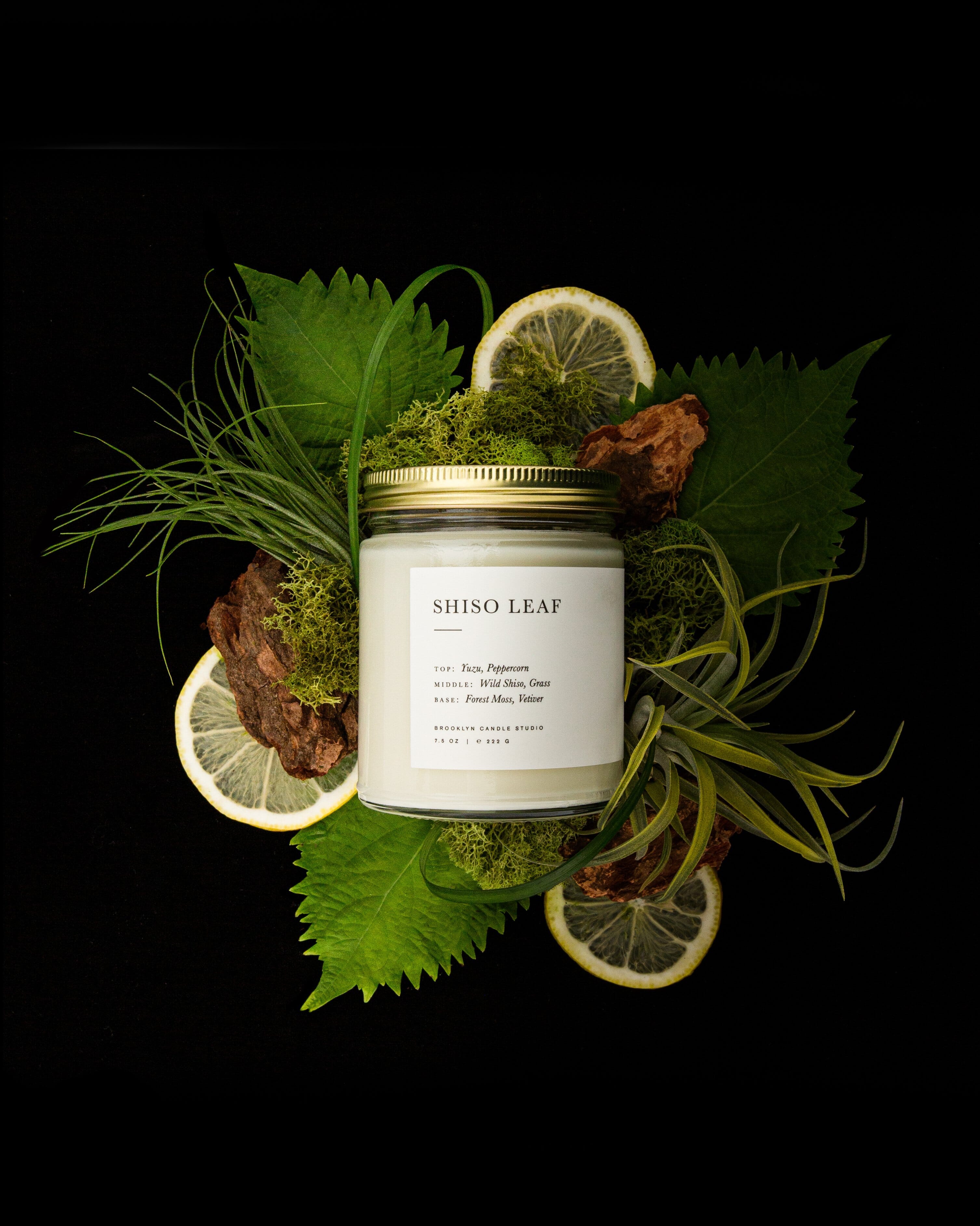 Limited Edition Shiso Leaf Candle