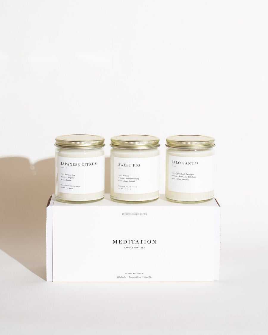 Meditation Candle Gift Set