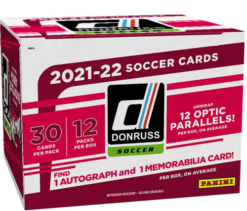 2021/22 Panini Donruss Soccer Hobby Box